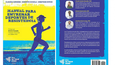 Capa do livro Manual para treinamento de esportes de resistência