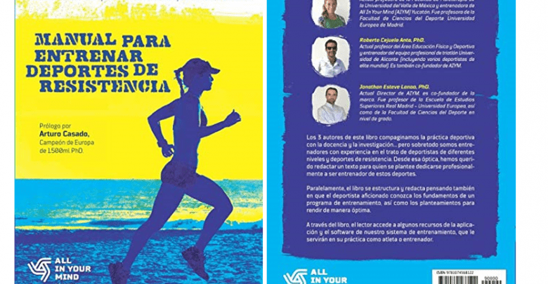 Capa do livro Manual para treinamento de esportes de resistência