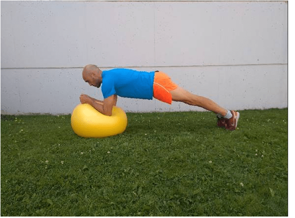 Training Exercises for Core with Fitball