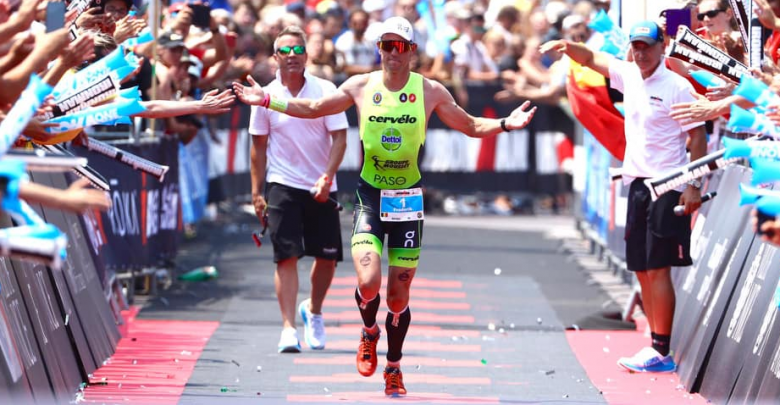 Frederick Van Lierde at the IRONMAN Nice