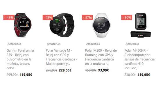 Promotions GPS Polar AMAZON PRIME