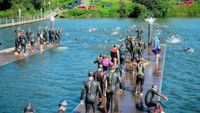Natación embalse Trasona