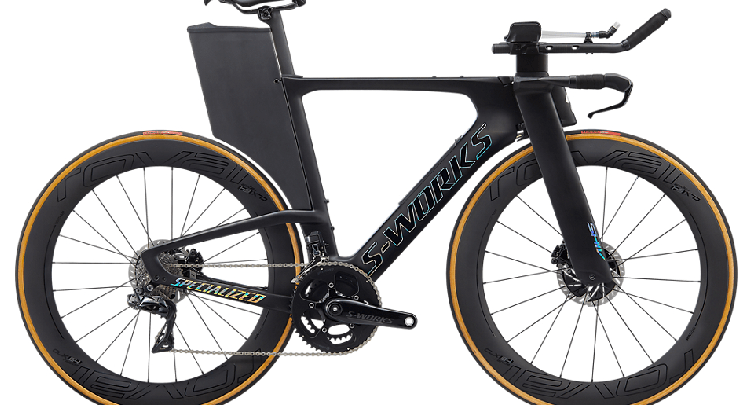 The Specialized Shiv Disc triathlon bike