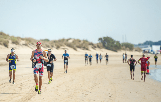 Setor de corrida a pé Challenge Doañana