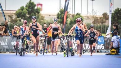 Transizione nel Triathlon di Valencia