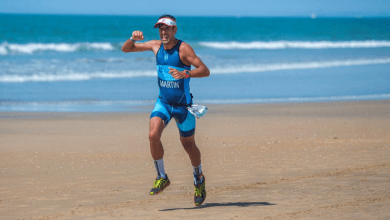 Emilio Martín compitiendo en el Desafío Doñana