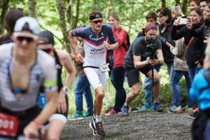 Jan Frodeno compitiendo en el Allgäu Triathlon