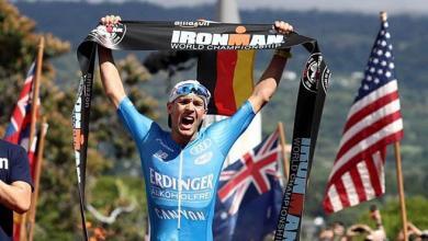 Patrick Lange ganando el IRONMAN Hawaiii