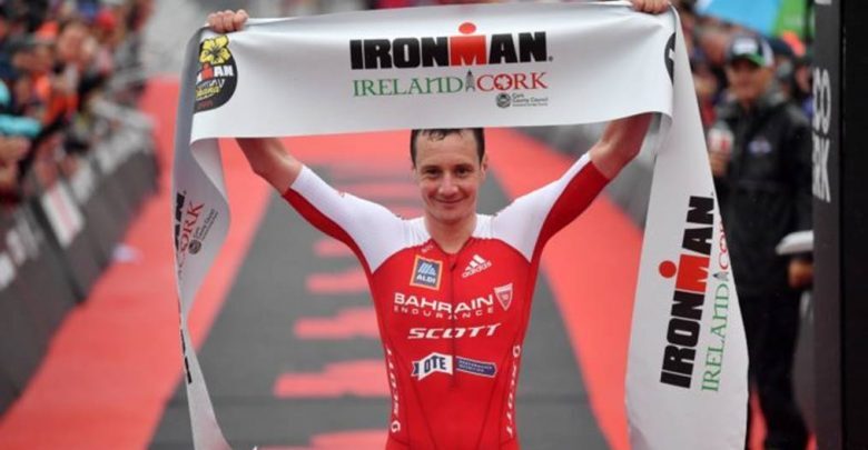 Alistair Brownlee winning the IRONMAN Ireland