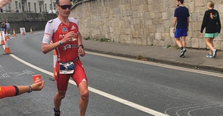 Alistair Brownlee at the IRONMAN 70.3 Dún Laoghaire
