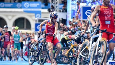 Transition of Mario Mola and Javier Gómez Noya in the WTS Edmonton