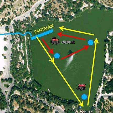 Participa en un Triatlón Cross en la Casa de Campo de Madrid - Noticias Triatlón sector natación del Subaru Triatlón Cross