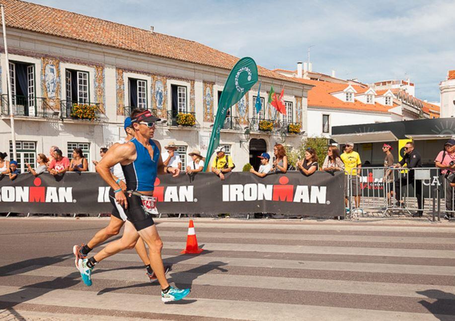 Sector carrera a pie Ironman Cascais