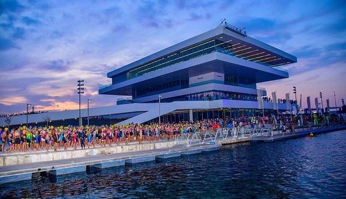 Inizio del Triathlon di Valencia