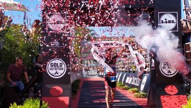 Javier Gómez Noya wins the IRONMAN 70.3 Cascais