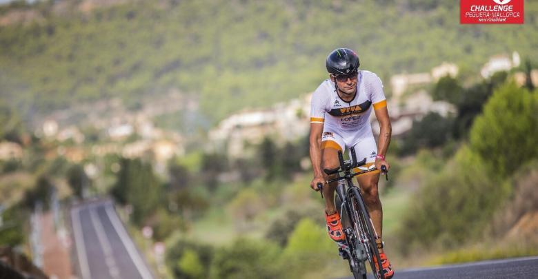 Fahrradsegment der Challenge-Peguera-Mallorca