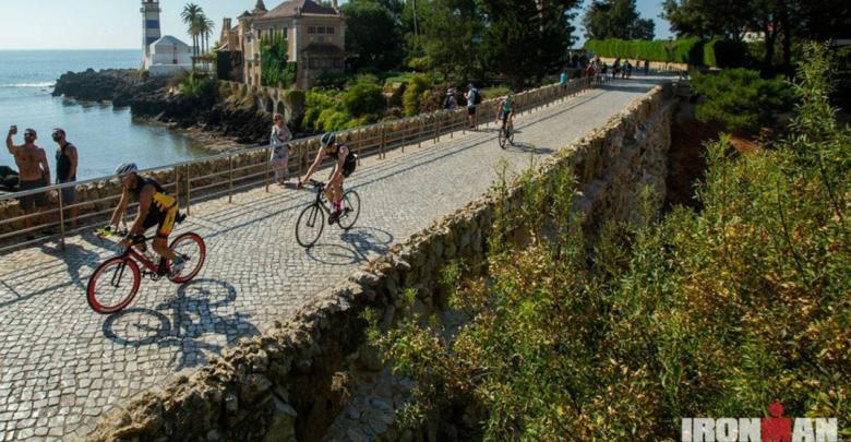 Sector ciclista en Cascais