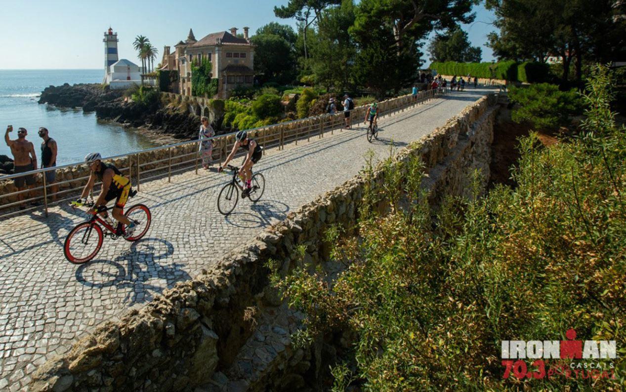 Sector ciclista en Cascais