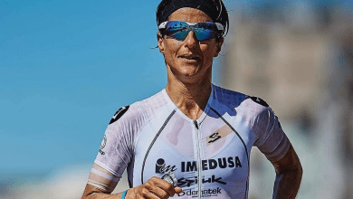 Gurutze Frades gewinnt Triathlon fromista