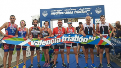 Meta del Valencia Triatlón 20'19