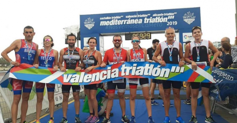 Meta del Valencia Triatlón 20'19