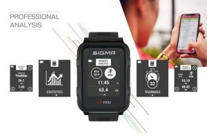 The new SIGMA watch for Triathlon the iD.TRI