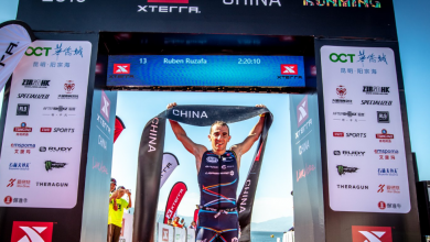 Rubén Ruzafa ganando el XTERRA China