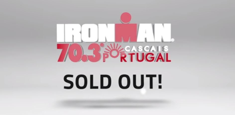 Ironman 70.3 cascais hängt volles Plakat
