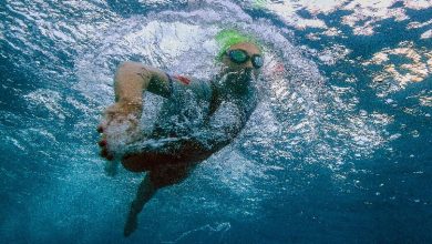 IRONMAN swimming training