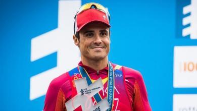 Javier Gómez Noya en el Podium de las Series Mundiales