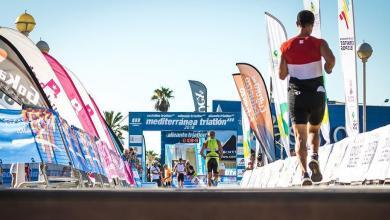 Traguardo del Triathlon di Alicante