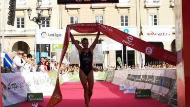 Tamara Gómez campeona españa triatlon A Coruña