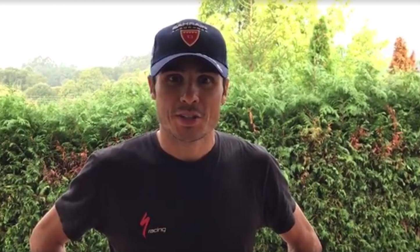Javier Gómez Noya preparando el IRONMAN Malaysia
