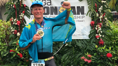 Alexandre Vinokourov gana el IRONMAN de Hawaii en su grupo de edad