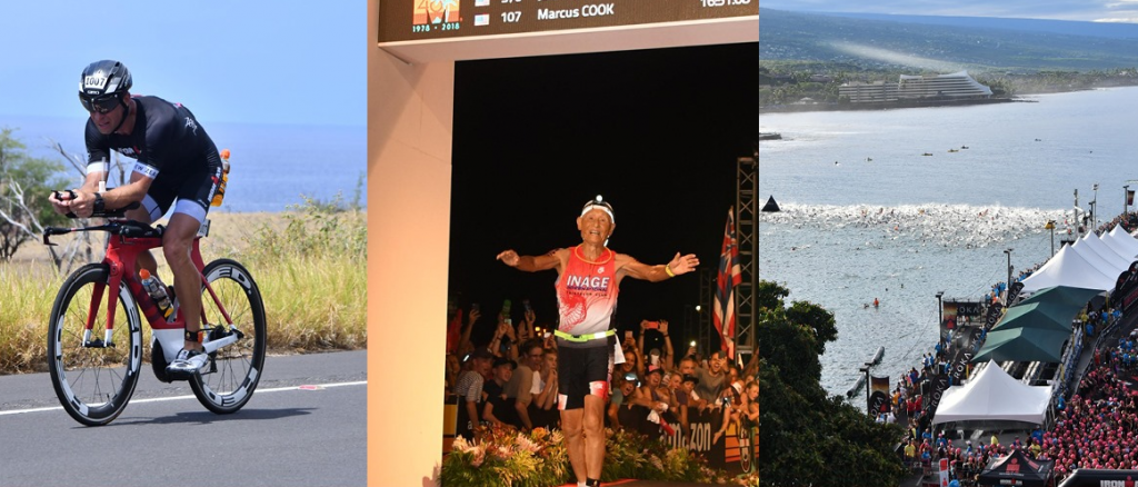 El triatleta más joven y veterano en el IRONMAN Hawaii 2019