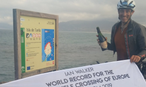 Ian Walker Guinness Record Norvège Espagne
