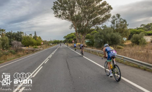 Fahrradsektor Isla Canela Triathlon Guadiana