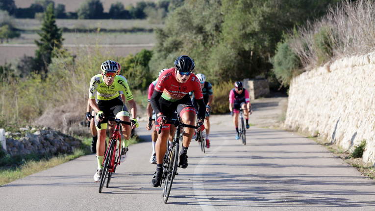 Sector ciclista en el Long Course Weekend Mallorca 2019