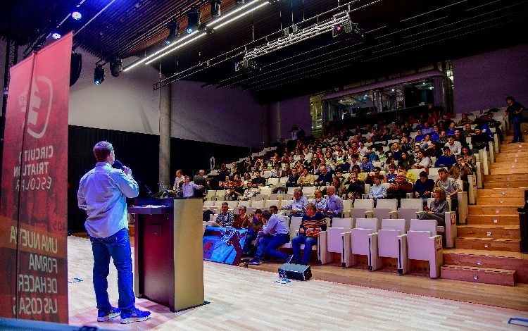 Presentación gala triatlon madrid 2019