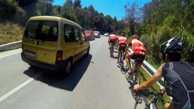 incorrect overtaking a cyclist