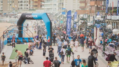 Zona de Boxes del Triatlón de Zarautz