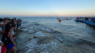 a triatelta dies in the IRONMAN Cozumel