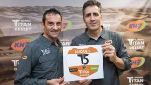 Miguel Indurain returns to the competition in the Titan Desert