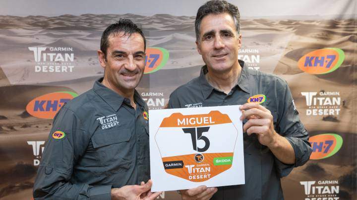 Miguel Indurain torna alle competizioni nel Deserto dei Titani