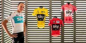Chris Froome auction three jersey of the big laps for a good cause