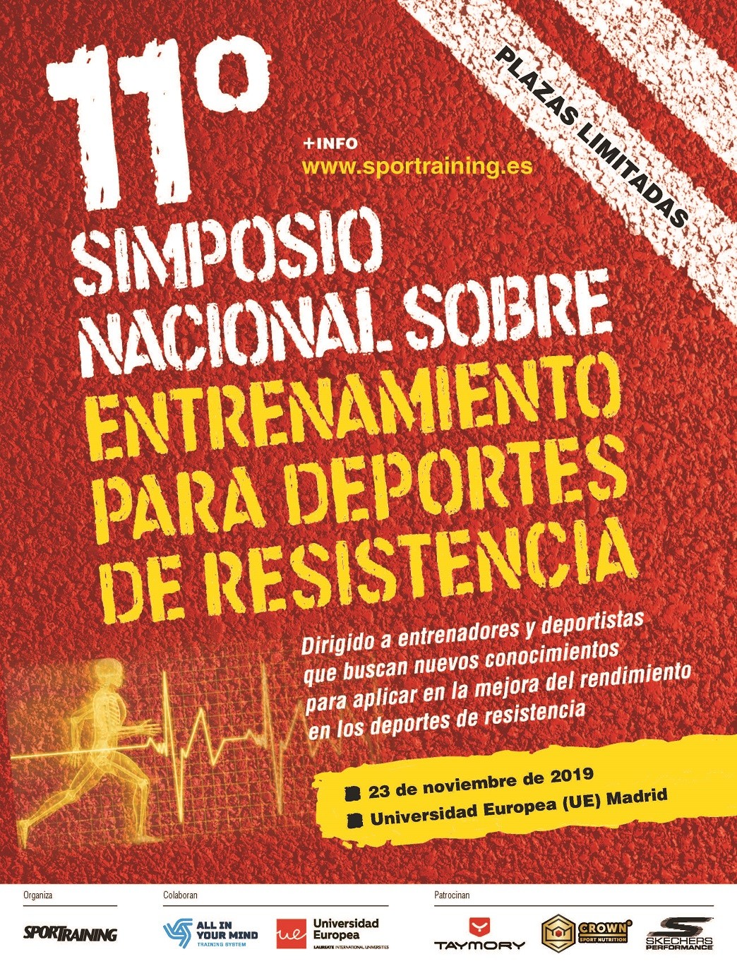 Affiche du symposium 2019 sur la résistance sportive nationale