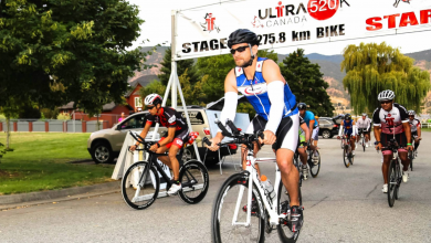 A bicicleta em um Ultraman