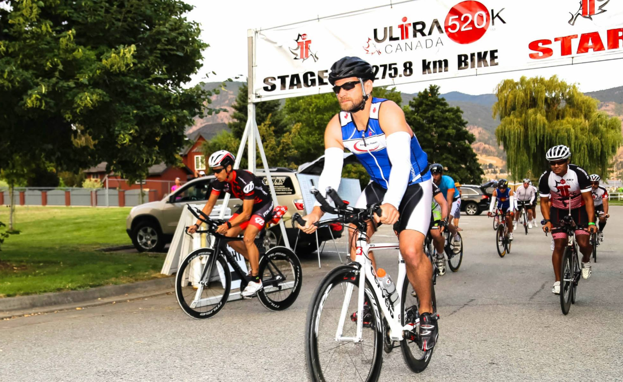 Das Fahrrad in einem Ultraman