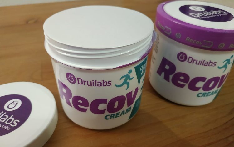 Wir analysieren die neue „RecovER Cream“ von Druilabs, die Muskelregenerationscreme