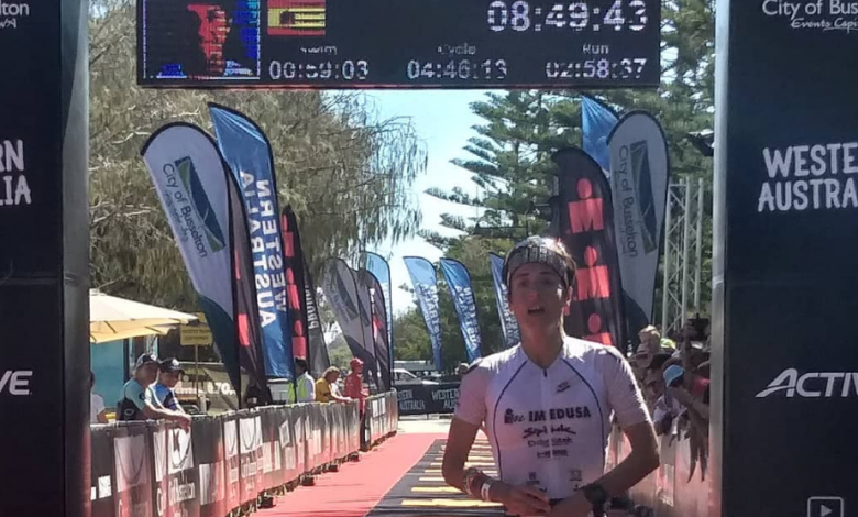 Gurutze Frades miglior tempo spagnolo IRONMAN